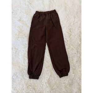 Brandy Melville one size dark brown sweatpants